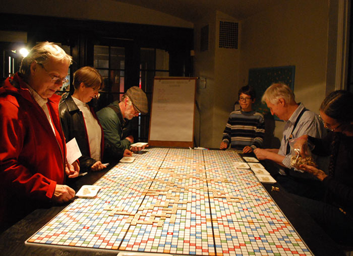 John Shipman, studying the Giant Word Game Model of the Universe, 2013